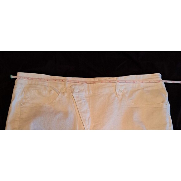 Good American Good Legs Skinny Jeans GLCOWB046T Stretch White Women’s 18 - Picture 7 of 15